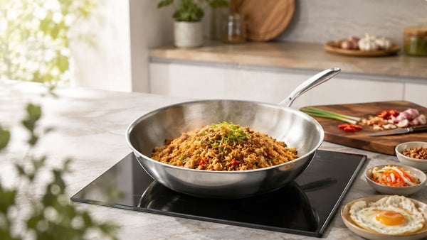 Nasi goreng recept uit de wokpan: los en droog, niet klef
