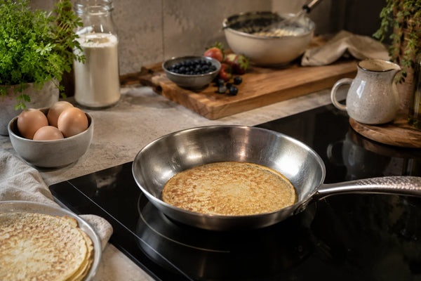 Pannenkoeken bakken zonder antiaanbaklaag: zo doe je het