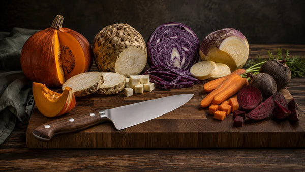 6x harde herfstgroenten veilig snijden: van pompoen tot knolselderij