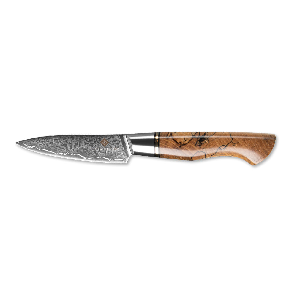 SOPHIOR Schilmes - Elegance Collection met damaststaal lemmet en gespikkeld berken handvat