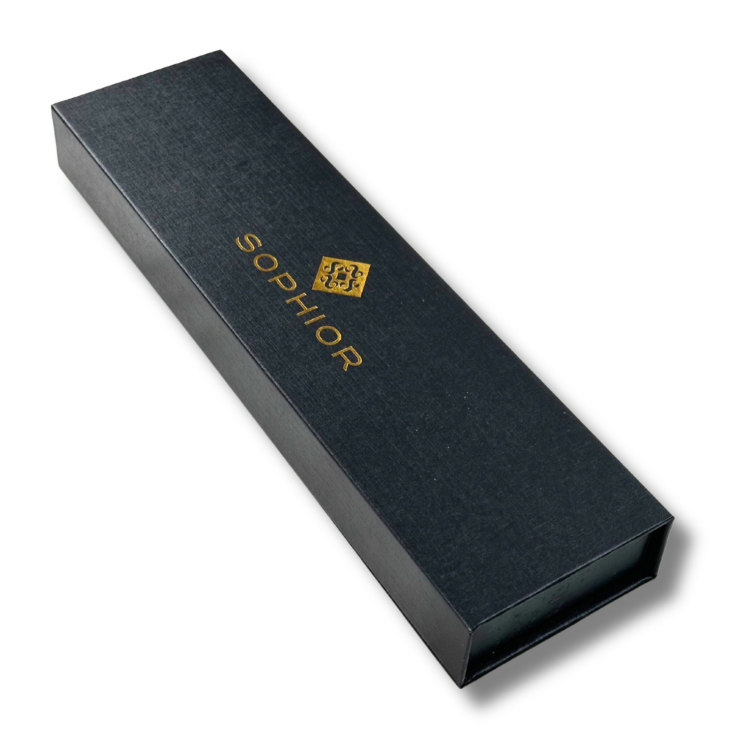 SOPHIOR Schilmes - Elegance Collection zwarte geschenkverpakking met gouden SOPHIOR logo
