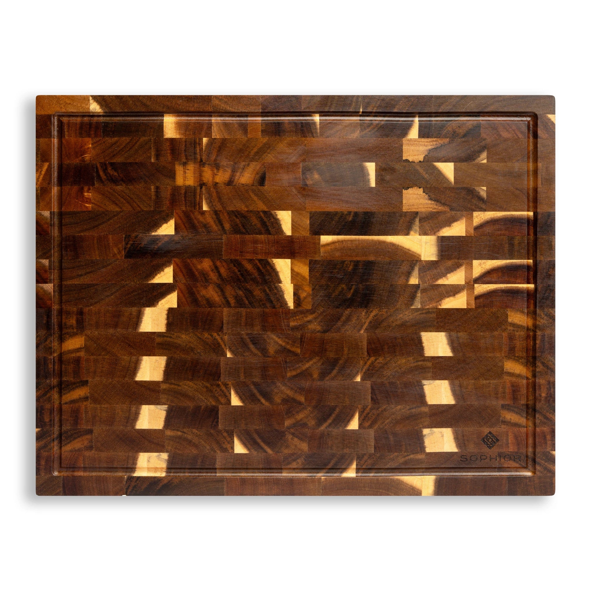 Snijplank van Acacia Hout - Extra Dik - 43x33x3cm