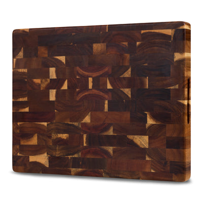 Houten Snijplank Acacia Kopshout - 45×35×4 cm - vooraanzicht