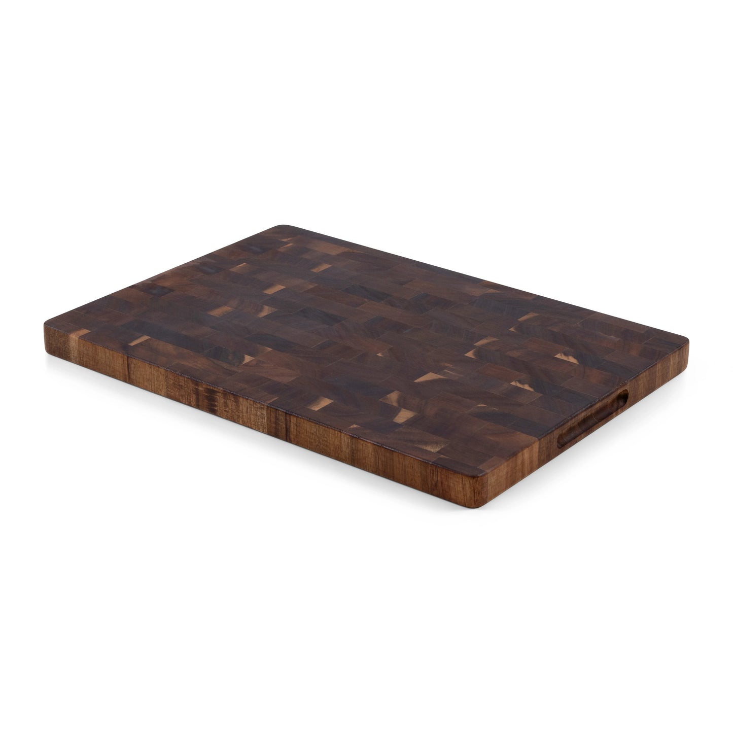 Houten Snijplank Acacia Kopshout 42x30x2,5 cm achterkant zonder logo