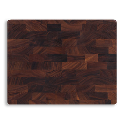 Houten Snijplank Walnoot Kopshout - 45×35×4 cm - bovenaanzicht voorkant