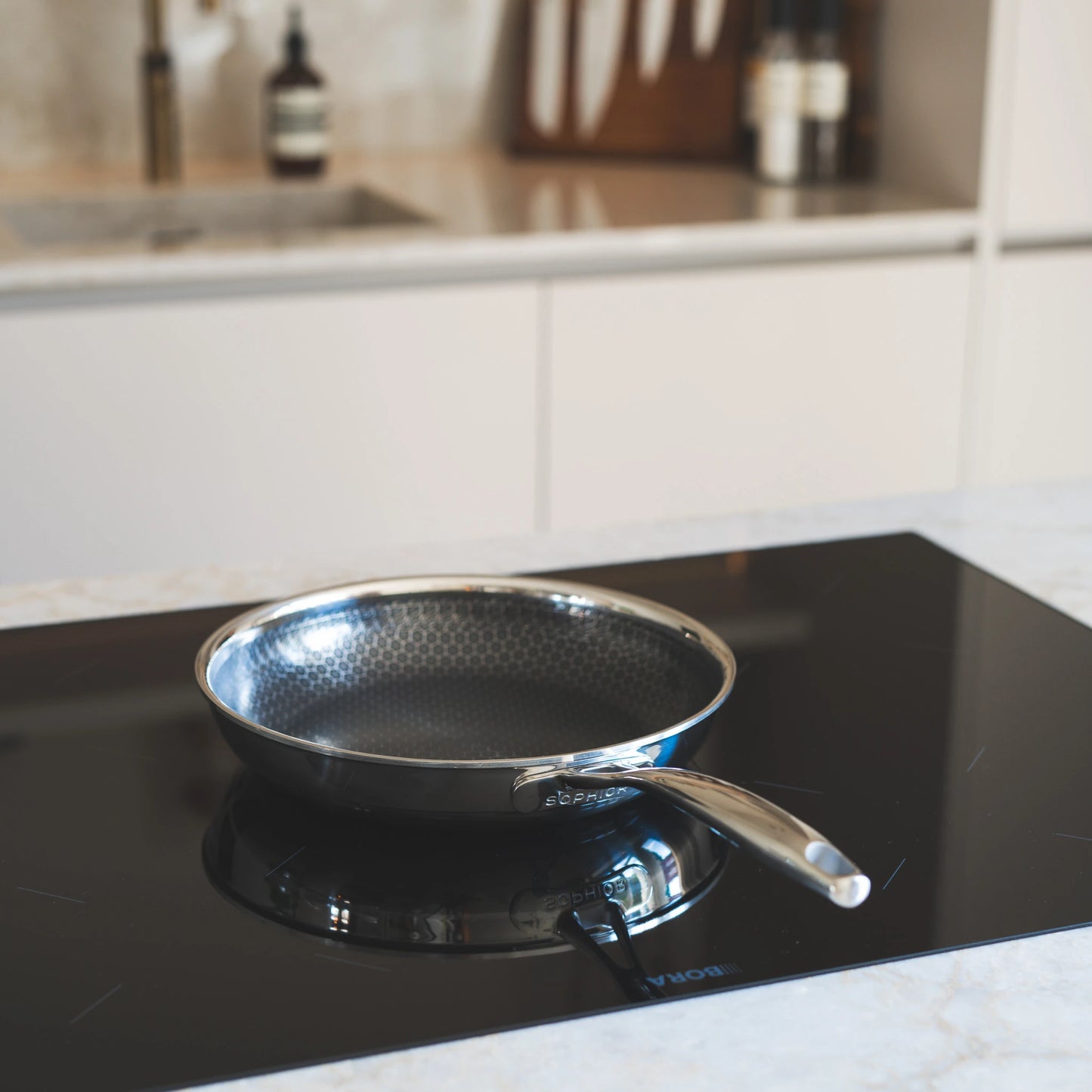 Koekenpan met antiaanbaklaag, 24 cm, CHOC INDUCTION - de Buyer