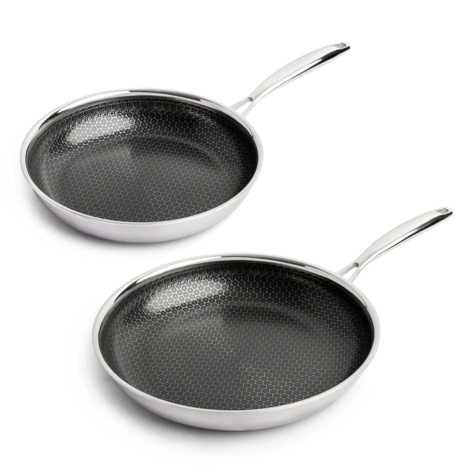 Hybride Koekenpannenset Ø24 / Ø28 cm - PFAS-vrij