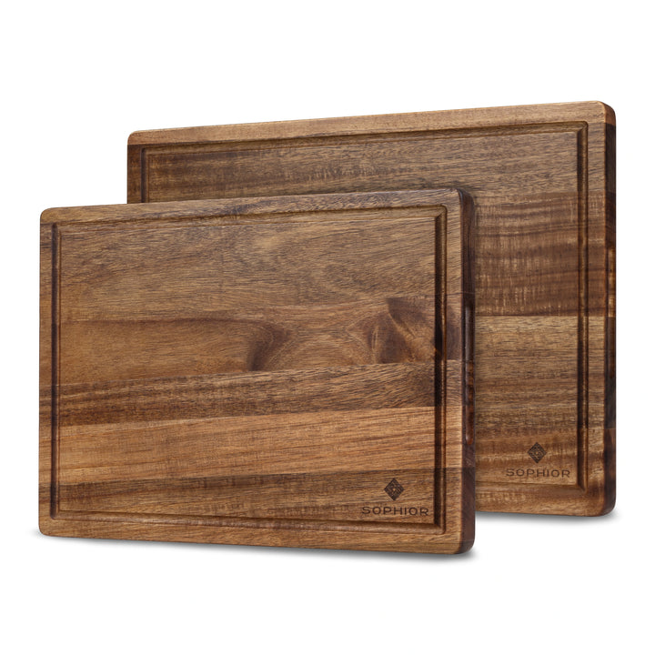 Houten Snijplankenset Acacia – 2 Planken