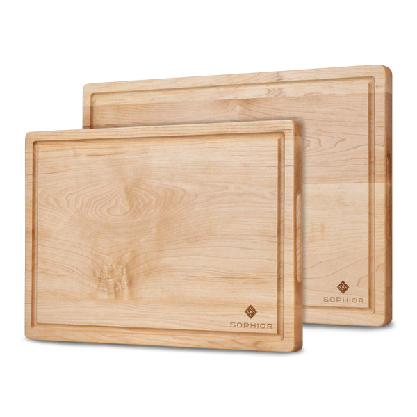 Houten Snijplankenset Esdoorn – 2 Planken