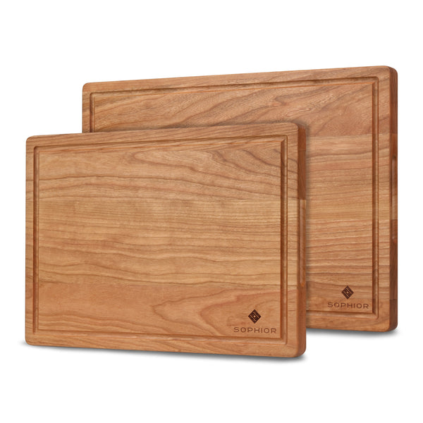 Houten Snijplankenset Kersen – 2 Planken