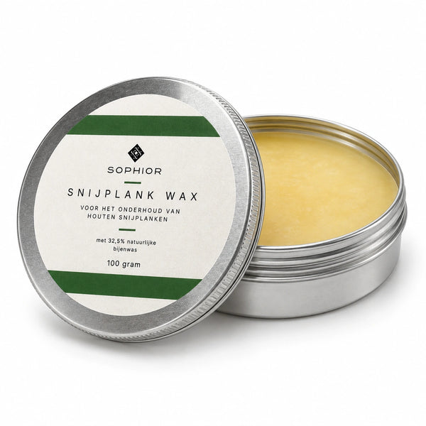SOPHIOR snijplank wax met bijenwas, 100 gram, profiel